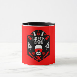 Shipwreck Scuba Divers Tasse