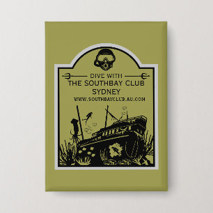 Shipwreck Tauchclub Button