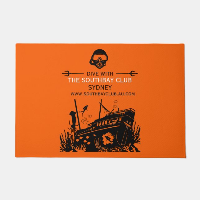 Shipwreck Tauchclub Fußmatte (Vorderseite)
