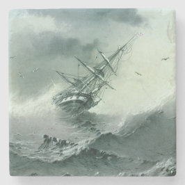 Shipwreck (von Ivan Aivazovsky) Steinuntersetzer