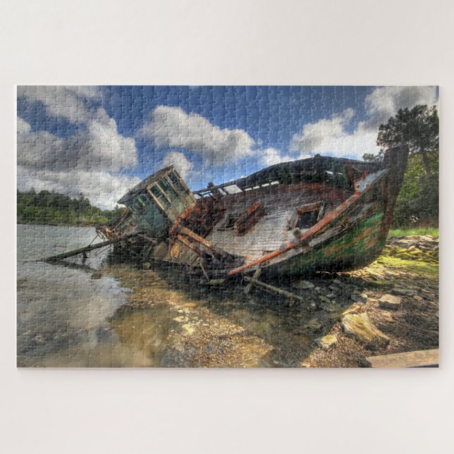 "Shipwrecked" Puzzle (Horizontal)