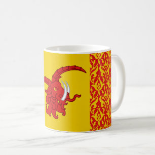 Shire Danescomb Populace Abzeichen Kaffeemaschine Kaffeetasse