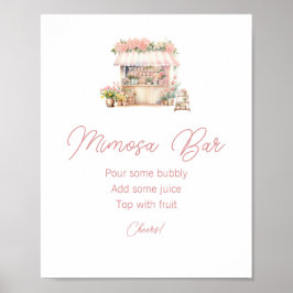 Shire Fresh off Market Brautparty Mimosa Bar Poster