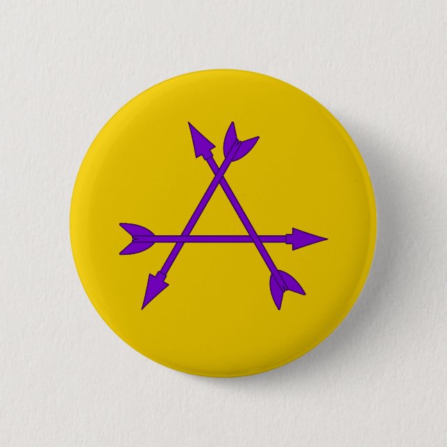 Shire of Arrow Flight Populace-Abzeichen Button (Vorderseite)