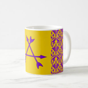 Shire of Arrow Flight Populace-Abzeichen Kaffeetasse