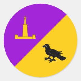 Shire of Avonmore Populace Abzeichen Runder Aufkleber