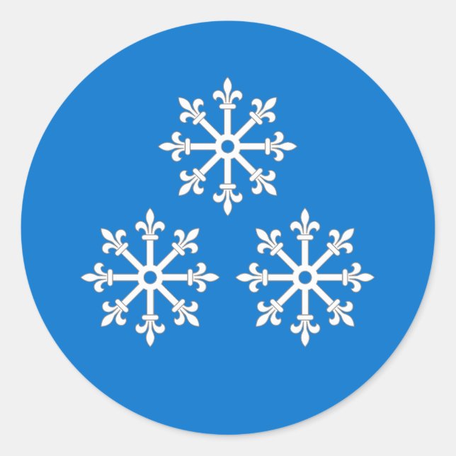 Shire of Cold Behalt Populace Abzeichen Runder Aufkleber (Vorderseite)