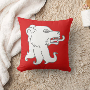 Shire of Cote du Ciel Populace Abzeichen Throw Kis Kissen