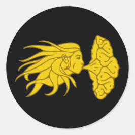 Shire of Darton Populace Abzeichen Runder Aufkleber