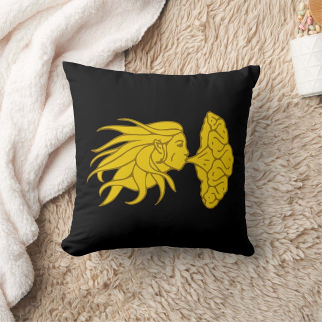 Shire of Darton Populace Abzeichen Throw Kissen (Decke)