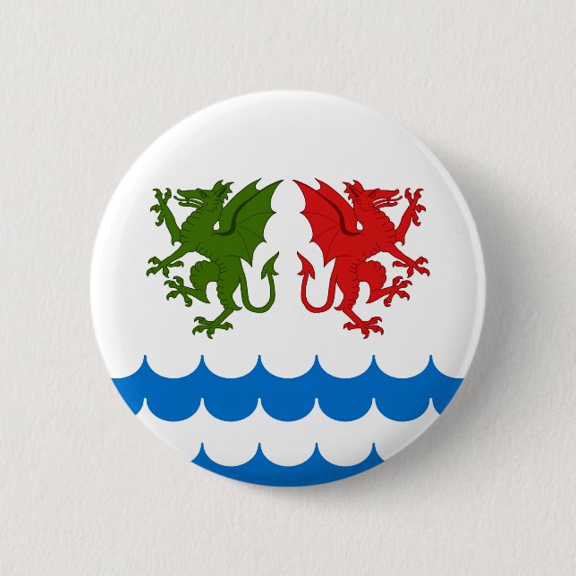 Shire of Dragons Bay Populace Abzeichen Button (Vorderseite)