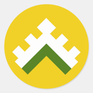 Shire of Hartwood Populace Abzeichen Runder Aufkleber