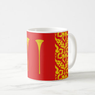 Shire of Heraldshill Populace Abzeichen Coffee Tas Kaffeetasse