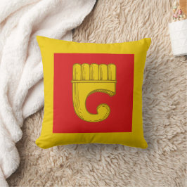 Shire of Hornwood Populace Abzeichen Throw Kissen