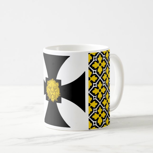 Shire of Lionsdale Populace Abzeichen Kaffeetasse (VorderseiteRechts)