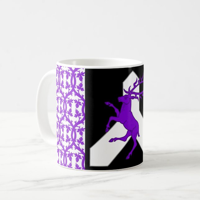 Shire of Midland Vale Populace Abzeichen Coffee Ta Kaffeetasse (Vorderseite Links)