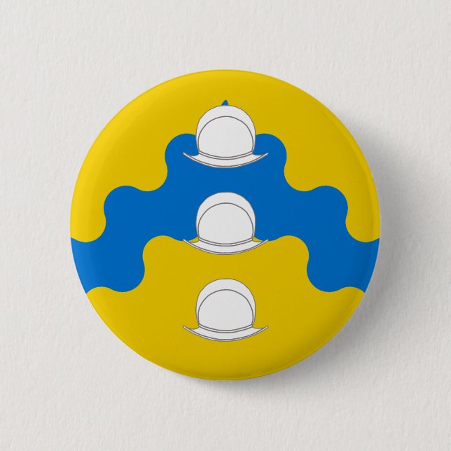 Shire of Rio de las Animas Populace Abzeichen Button (Vorderseite)