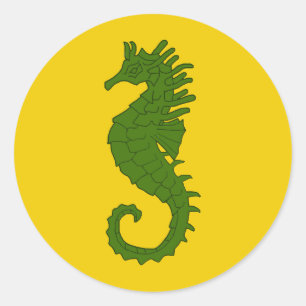 Shire of Sea März Populace Abzeichen Runder Aufkleber