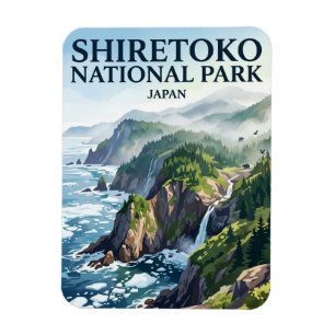 Shiretoko-Nationalpark Japan Magnet