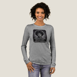 Shirley Chisholm zitieren Black Life Materie Tri-Blend Shirt