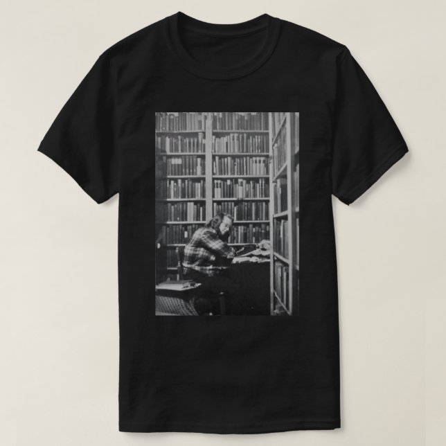 Shirley Jackson Art Print T-Shirt (Design vorne)