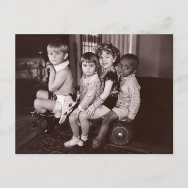 Shirley Temple und Gang.jpeg Postkarte (Vorderseite)