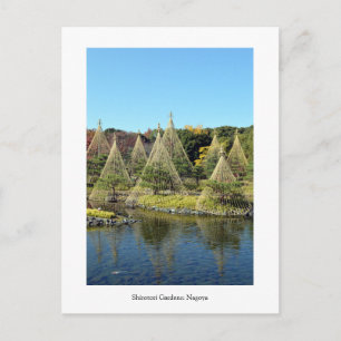 Shirotori-Gärten in Nagoya, Japan Postkarte
