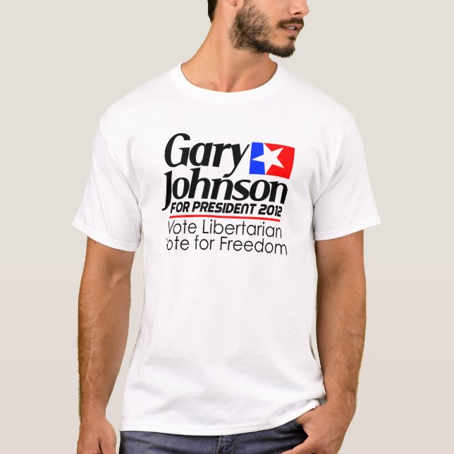 Shirt 2012 Garys Johnson (Vorderseite)
