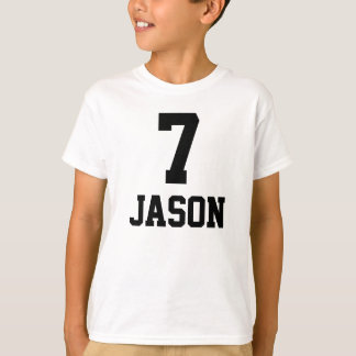 Shirt 7 + Name
