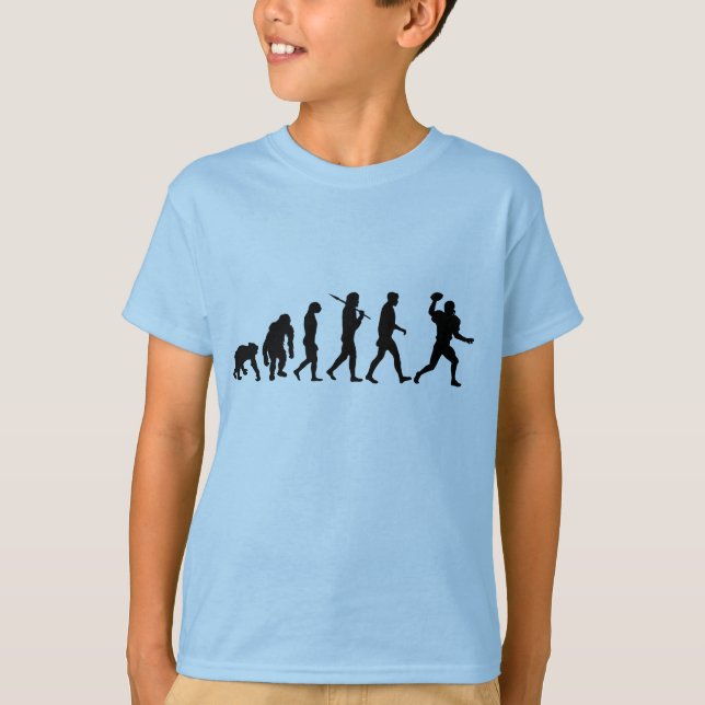 Shirt amerikanischer Fußball der Jungen (Vorderseite)