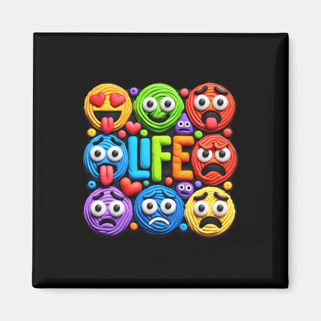 Shirt-Aufkleber für Psychotherapie Magnet (Vorne)