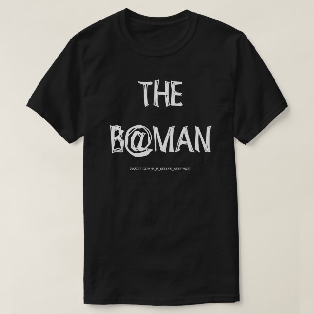SHIRT B@MAN (Design vorne)