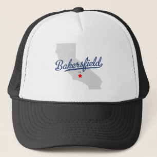 Shirt Bakersfields Kalifornien CA Truckerkappe