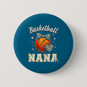 Shirt Basketball Oma Leopard Herz Bandana Button