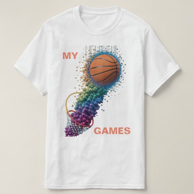 SHIRT BASKETBALLE (Design vorne)