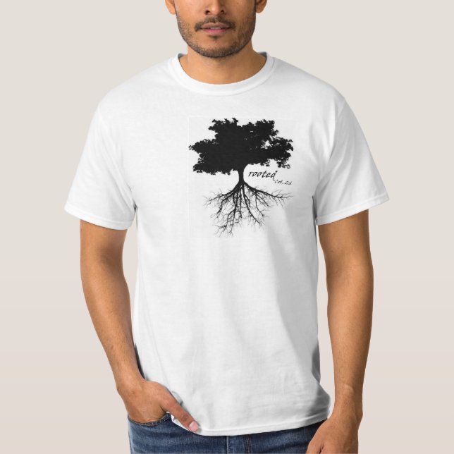 Shirt (Baum mit Wurzeln) (Vorderseite)