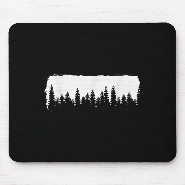 Shirt, Bio Baumwollwald, Bildschirm grafisch Mousepad (Vorne)