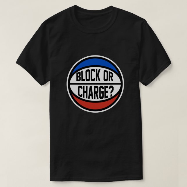 Shirt Blockieren oder Aufladen Chapman T-Shirt (Design vorne)