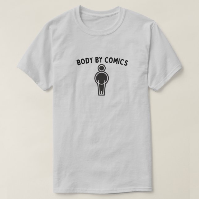 Shirt "Body by Comic" (Design vorne)