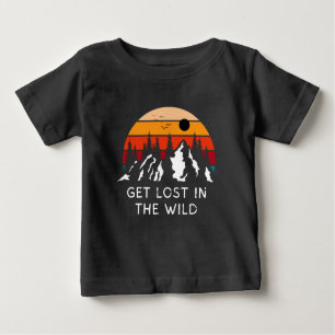 Shirt, Camping Shirts, Berge Baby T-shirt