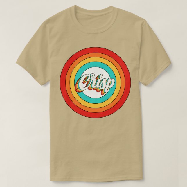 Shirt "Crisp Name Vintag Crisp Circle" (Design vorne)