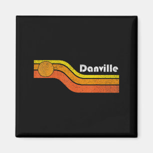 Shirt Danville Vintage 70er 80er Retro Magnet