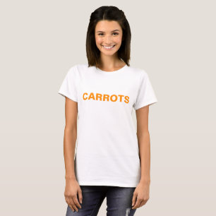 Shirt, das Carrots sagt T-Shirt