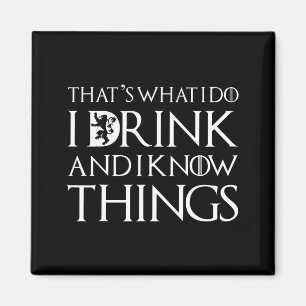Shirt Das Ist Was Trinken Wissen Dinge Magnet
