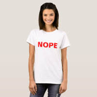 Shirt, das nope sagt