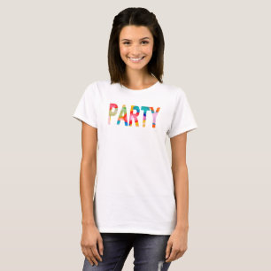 Shirt, das Party sagt T-Shirt