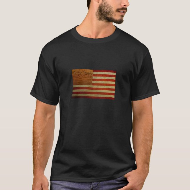 Shirt der amerikanischen Flagge (Vorderseite)