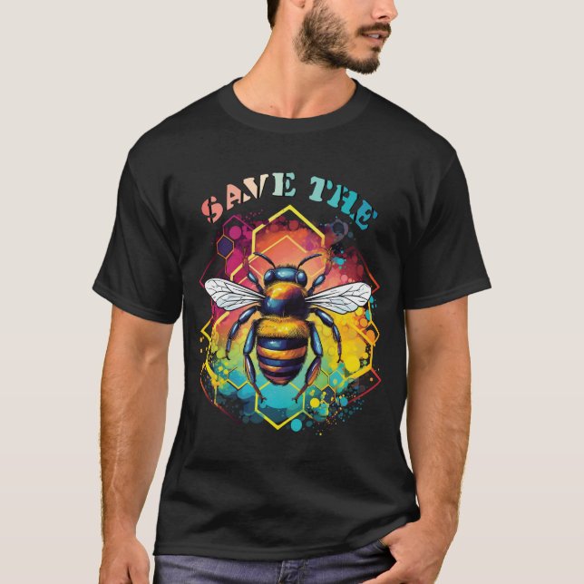 Shirt der Biene - T-Shirt der Bienenliebhaber gere (Vorderseite)