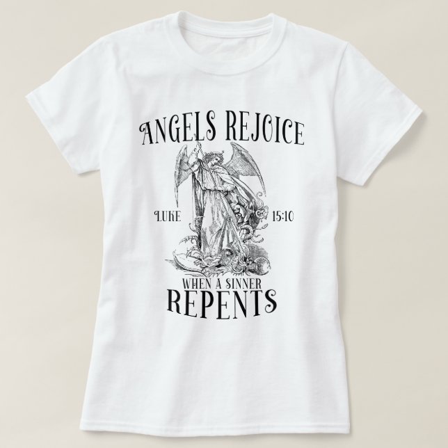 Shirt der christlichen Verse, Vintag Christlich (Design vorne)