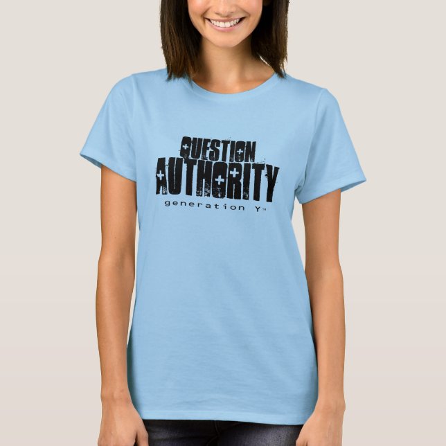 Shirt der Damen-Fragen-Berechtigungs-II (Vorderseite)